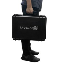 Жесткий кейс (чемодан) Sagola для 3х краскопультов