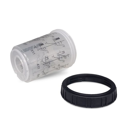 Пластиковый многоразовый PPS жесткий стакан 160 мл